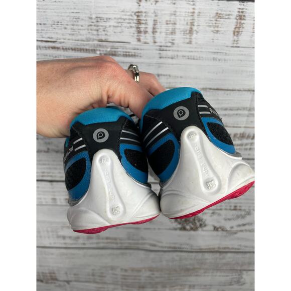 Brooks Pure Flow Tennis Shoes Active Women’s size 5 Black Pink Blue Athletic - Picture 8 of 11
